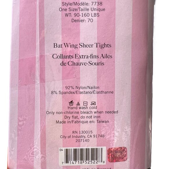 NWT Leg Avenue tights - bundle of two pair, black, OS - Picture 4 of 6